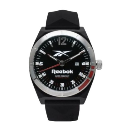 Reebok RV-LGA-G3-PBIB-B1 Black Silicone Strap Men Watch